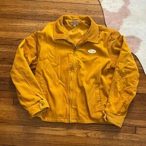 Brixton Mustard Yellow Corduroy trucker Jacket